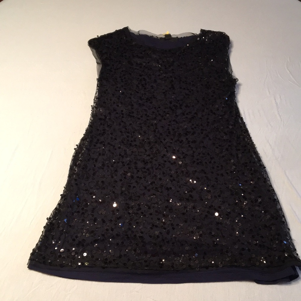 Navy/black Sequence dress